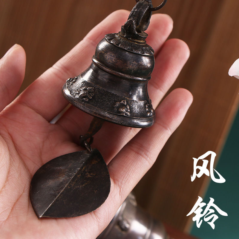 Nepal Handicrafts Wholesale Old Wind Bell Hanging Ornaments Door Ornaments Small Bell Copper Bell Pendant Old Wind Bell Copper Bell