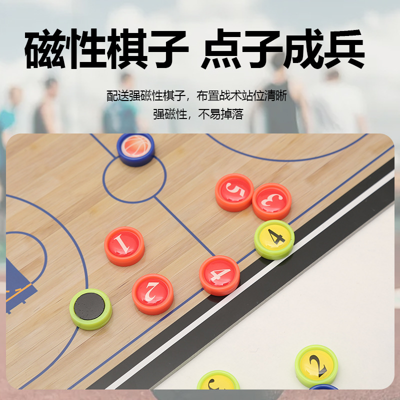 Manufacturer Wholesale Basketball Training Tactical Board Basketball Board Coach Board Tactical Training Board Magnetic Erasable Tactical Board