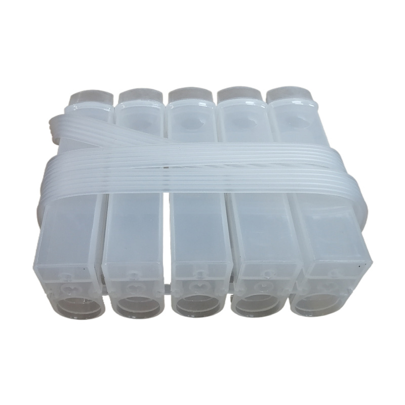 Five-color Continuous Supply Empty Bottles Suitable for Hp/canon/EP 5-color Air Supply Modified Empty Kit Continuous Supply Accessories
