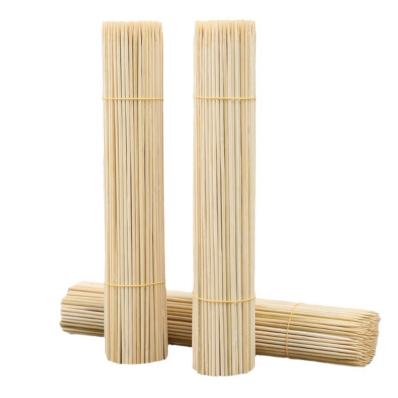 2 ~ 6mm disposable barbecue bamboo stick large wholesale beef and mutton skewed incense spicy hot bowl chicken roast sausage stick