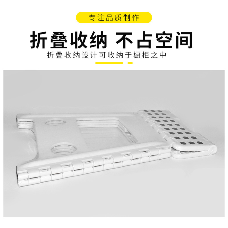 Thickened Plastic Folding Stool Multi-Size Children's Adult Household Small Chair Outdoor Fishing Portable Small Bench