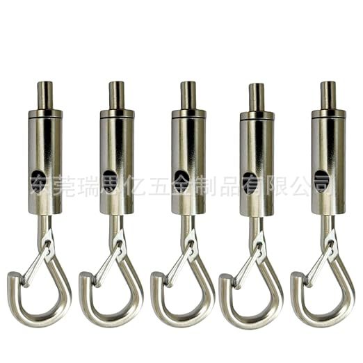 Thread Locking Hook, Hook Type Thread Locking Device, Adjustable Hook, Large Self-Locking Hook, Clothesline Hook, Art Exhibition Hanging Hook