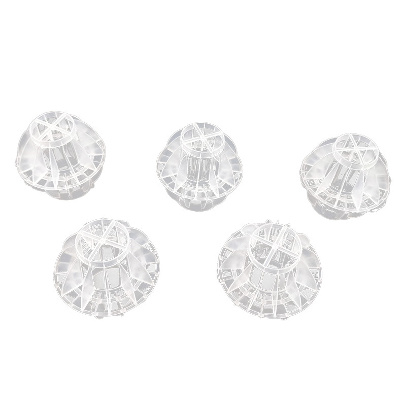 Manufacturer Customized Multi-Faceted Pp Hollow Filter Ball Filler Cooling Tower Filler Water Treatment Filler Pp Hollow Ball