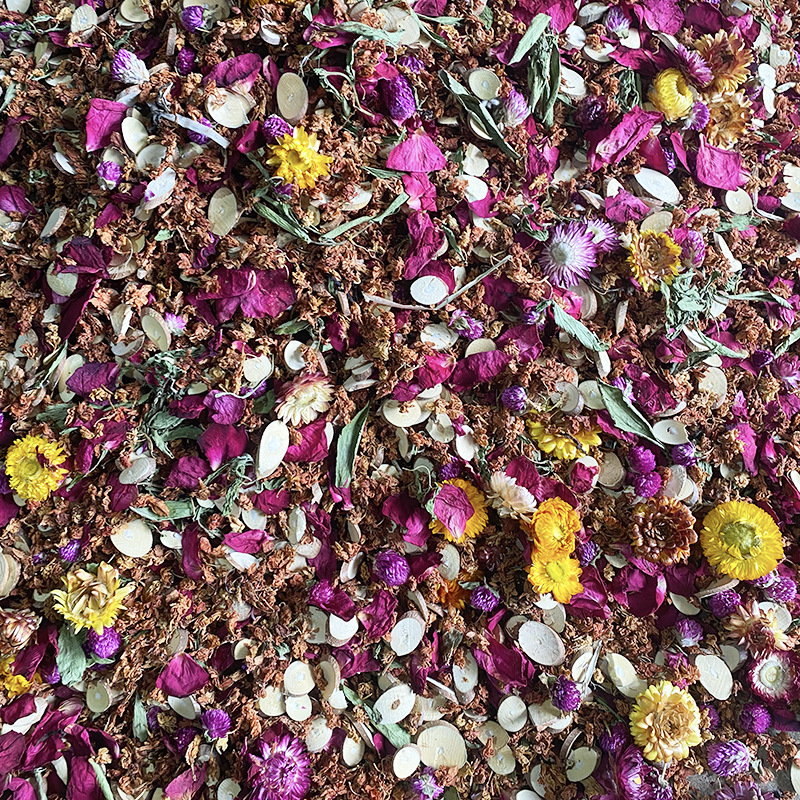 Street Stall Herbal Tea, Six-Flavor Tea, Herbal Tea, Eight-Treasure Tea, Golden Dragon Tea, Mountain Honey Grass, Monk Fruit Flower