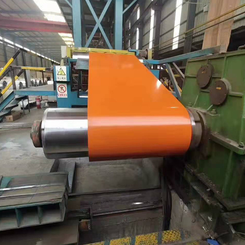 Wholesale In-Stock Color Steel Coils 0.4 Jinghua White Color Coated Coils 0.2-1.0mm Xinyu White Sea Blue Aluminum-Zinc Alloy Color Steel Coils