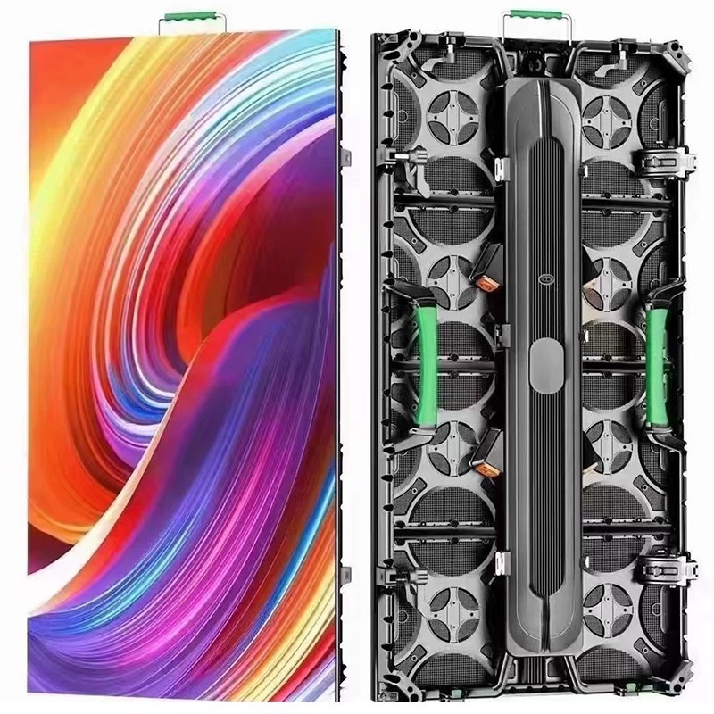 HD led stage rental screen outdoor wedding atmosphere performance P3.91LED full color mobile electronic display