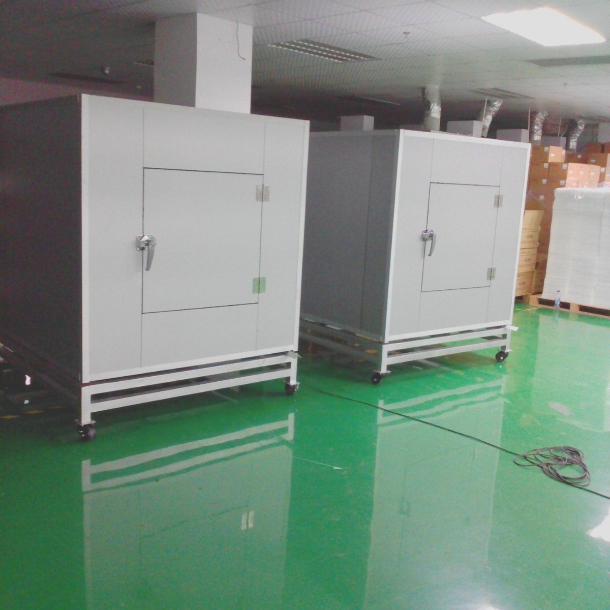 Industrial Soundproof Room, Silent Chamber, Punch Press Equipment, Soundproofing Room, Noise Reduction, Assembly Line Workshop, Silent Room, Soundproof Box Customization