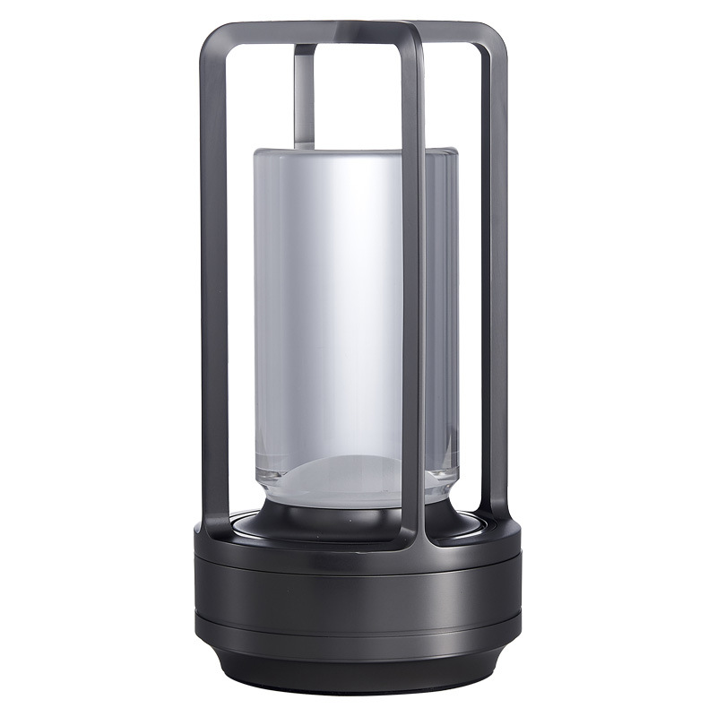 Cross-border touch rechargeable table lamp cross led bar dining lamp wholesale outdoor camping hotel bedside night light