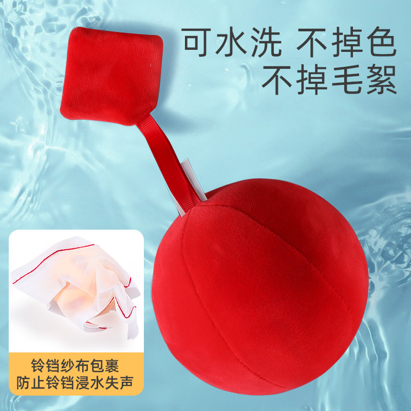 Baby vision training chasing red ball 0-1 year old baby ball toys 0-3 months early education cloth ball hand catch ball