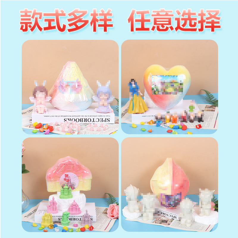 Treasure Digging Toys Large Children Archaeological Toys Dinosaur Egg Fossil Archaeological Digging Toys Archaeological Blind Box Treasure Digging