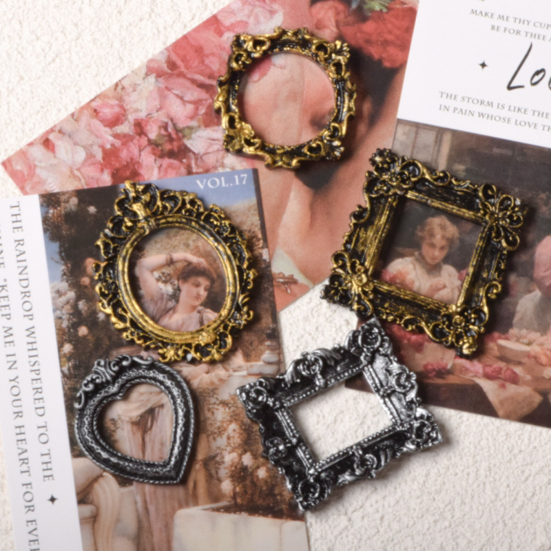 Ретро серия мини маленькая рамка для фото настенное украшение DIY креативные ювелирные аксессуары реквизит для фото