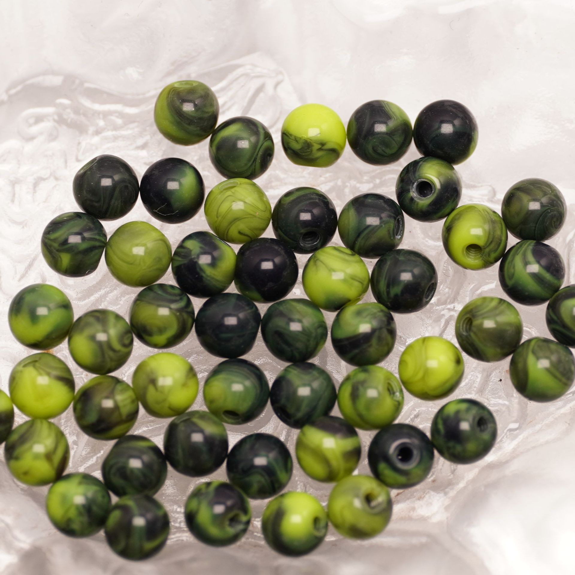 Acrylic tongue nail replacement ball 5mm ear Bridge accessories ball spare ball tongue nail ball DIY puncture jewelry factory direct sales