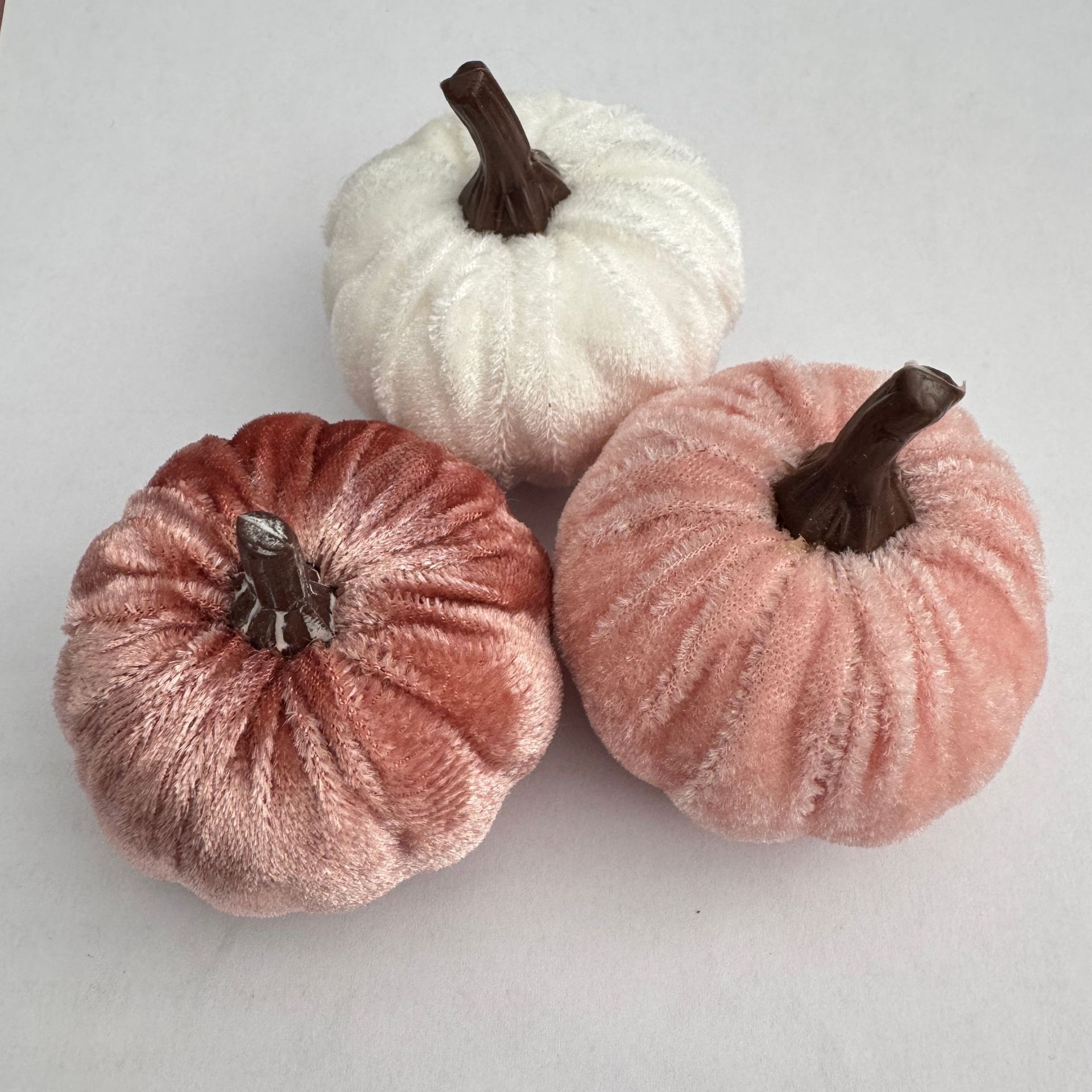 Cross-Border Simulation Pumpkin Thanksgiving Halloween Autum Colorful Pumpkin Festival Decoration Fabric Pumpkin Velvet Pumpkin