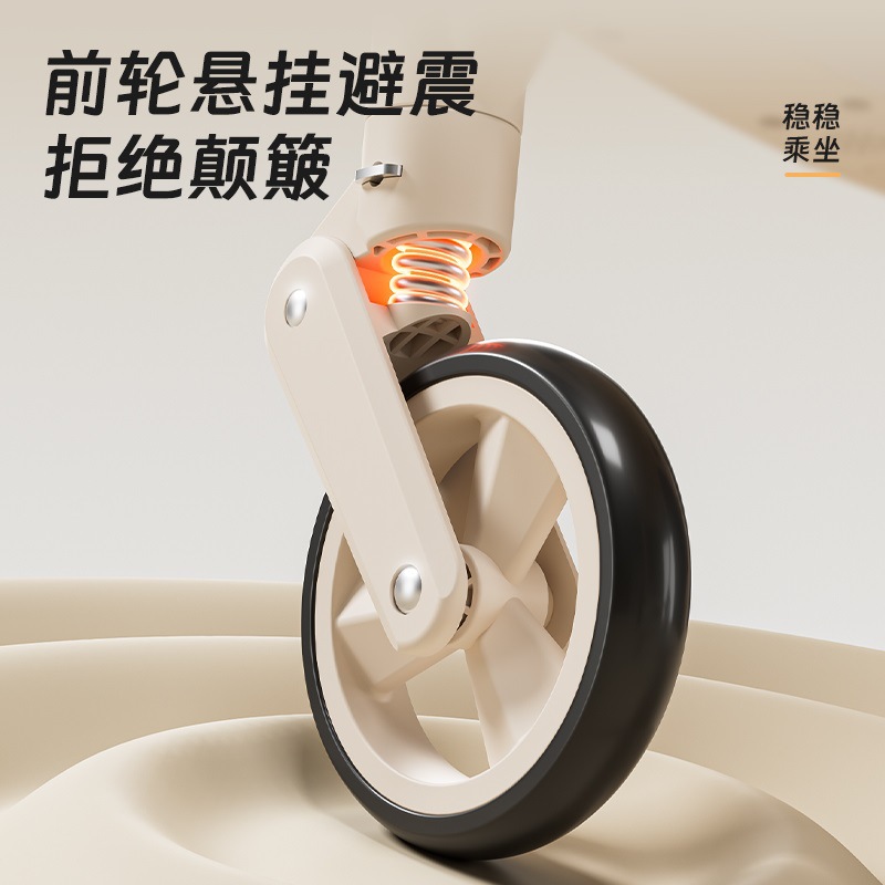 Foldable Baby Stroller, Travel Umbrella Stroller That Can Sit and Lie Down, Flap Pocket Pants Stroller, Baby Stroller, Lightweight Small Hair