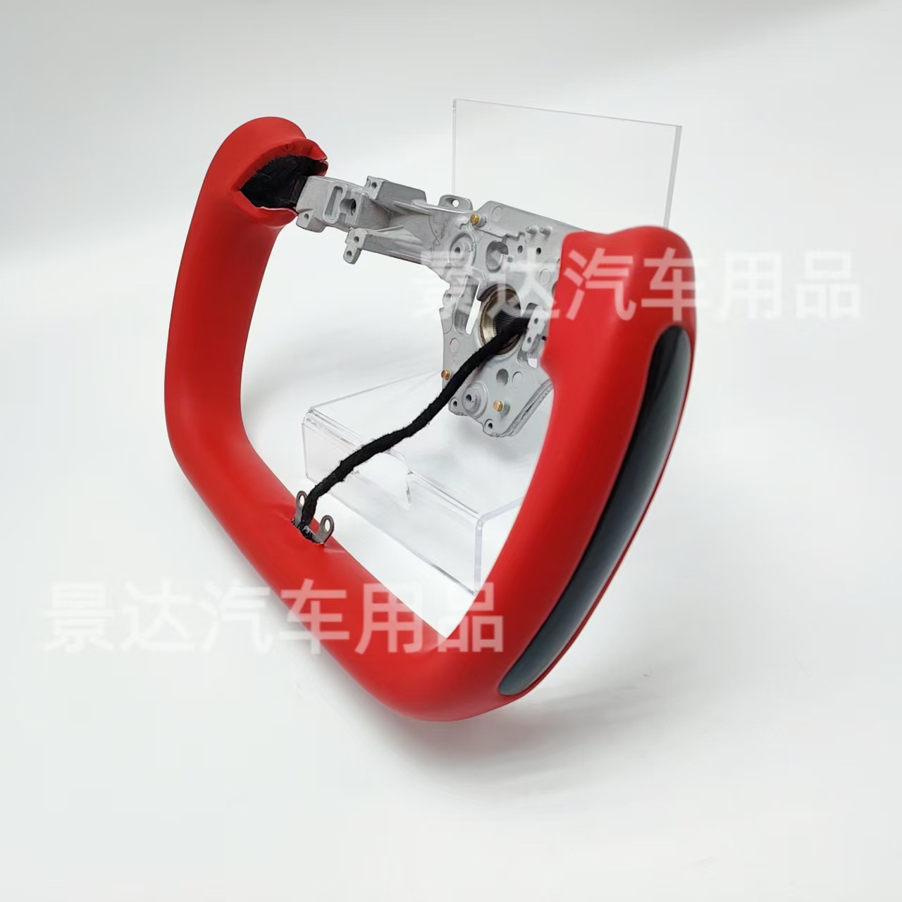 Suitable for Huanxin Y steering wheel modification YOKE carbon fiber plate Tesla Model Y heating new color optional