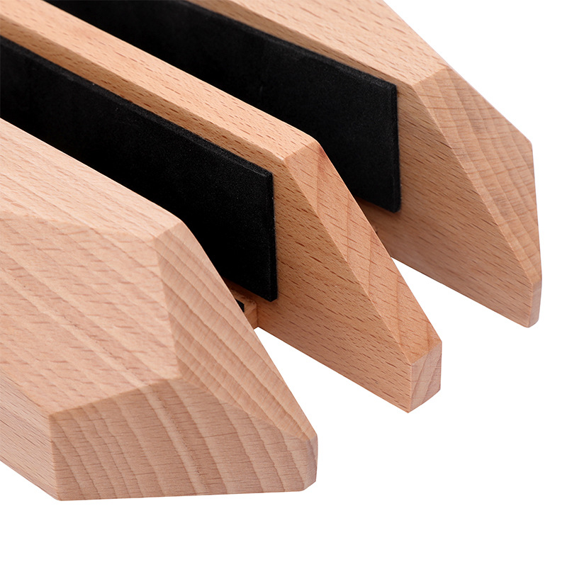 Rima Home Office Wooden Notebook Storage Base Beech Double Slot Computer Bracket Storage Rack