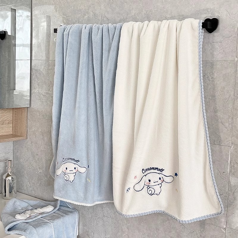 Genuine Bath Towel for Women Wearing and Wrapping Coral Fleece Towel Absorbent Quick-drying Couple's Household Wrapping Towel