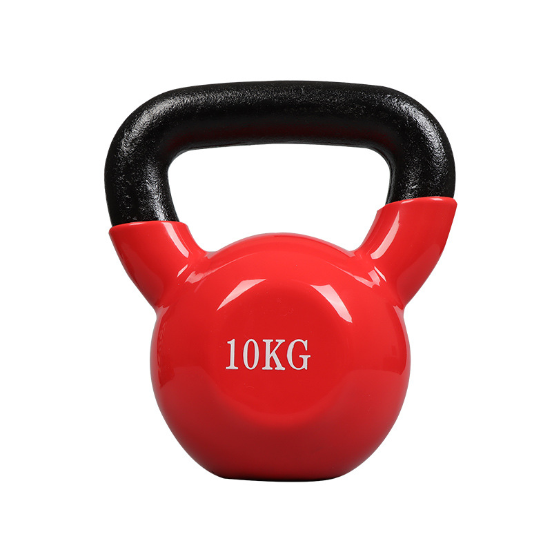 Yoga Fitness Household Commercial Dumbbell Squat Sports Equipment Kettle Dumbbell Men and Women Butt Lift Power Dipped Plastic Kettlebell