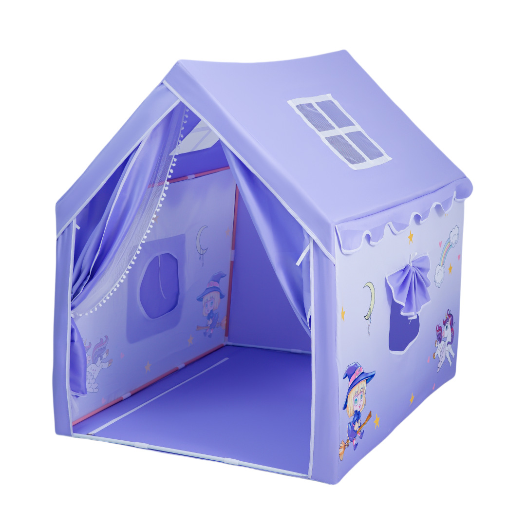 Wholesale In-Stock Children's Indoor Tent Secret Base Wizard's Hut Playhouse Castle Parent-Child Interaction