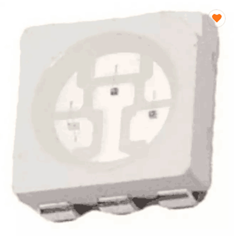 22-year new product SMD 5050 RGB LED chip three-color surface patch beauty lamp beads light emitting diode