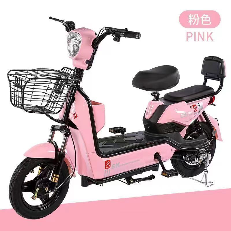 New National Standard Electric Vehicle Manufacturer Wholesale Cross-Border Transportation Two-Wheeled Battery Car 48V Lithium Battery Adult Electric Bicycle