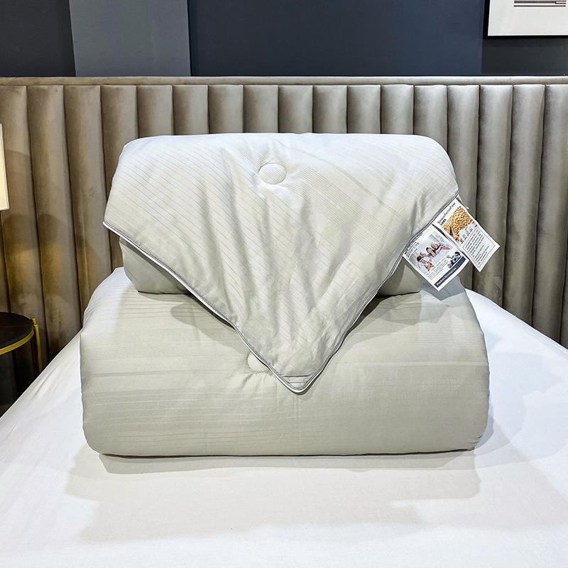 Новая стильная хлопковая маленькая жаккардовая двуспальная соевая материнская подушка, утолщенное зимнее одеяло