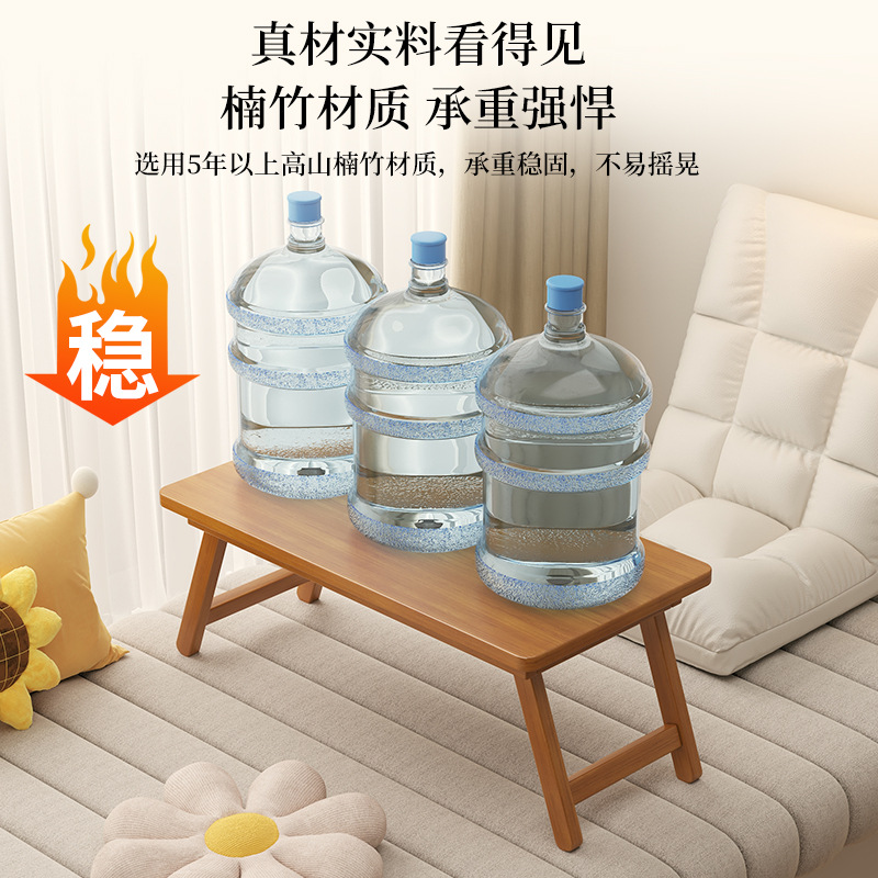 Japanese Style Small Coffee Table Tatami Bay Window Low Table Tea Table Study Table Rectangular Balcony Foldable Kang Table