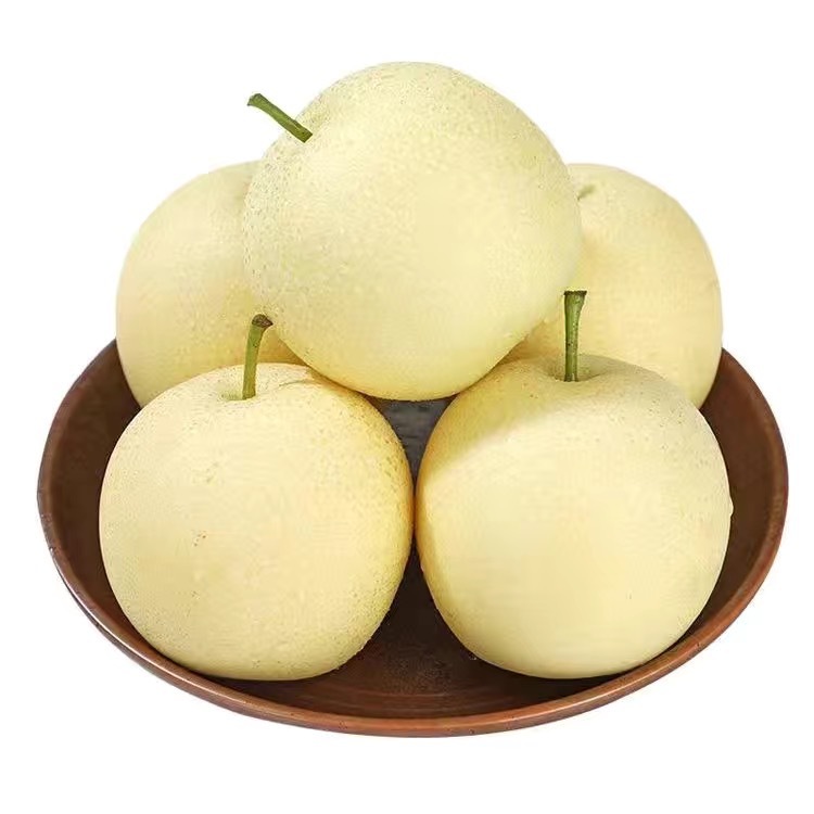 Authentic Crown Pears 5kg Whole Box Crispy Pears with Thin Skin, Fresh Fruit, Juicy Pears, Crispy, Directly Shipped from Hebei