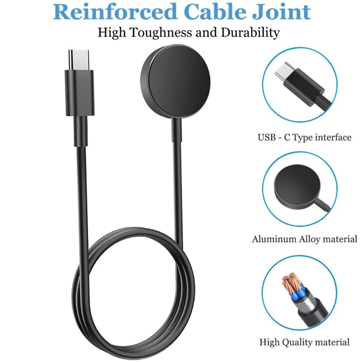 For Samsung Watch Galaxy Watch3/4/5 /6/7pro/active2 Wireless Magnetic Charging Head