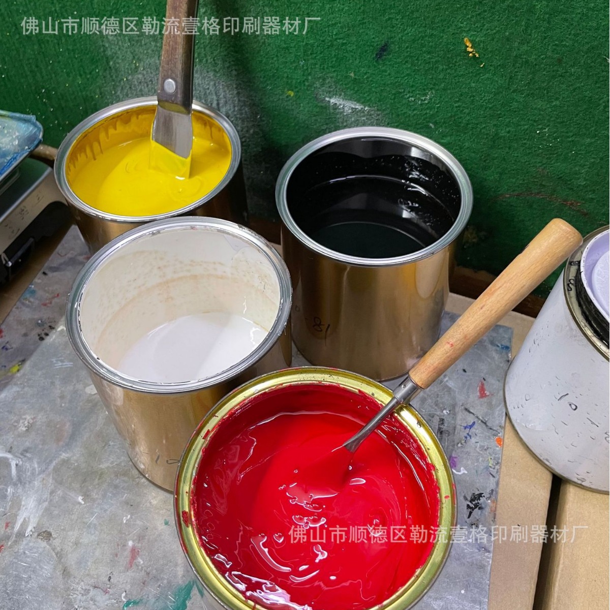 Low Temperature Glass Ink Manufacturer Screen Printing Single Component Baking and Curing Household Appliances Alcohol Resistant High Gloss Highlight