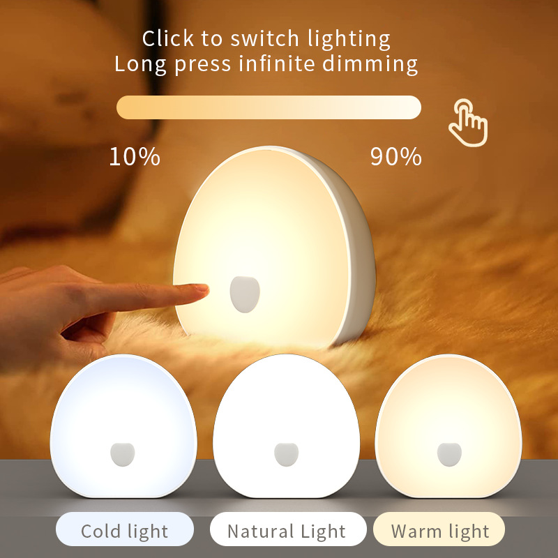 New White Noise Sleep Device Smart Rechargeable Touch Colorful Night Light Baby Night Feeding Soothing Device