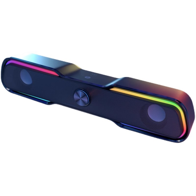 Suitable for HP/HP DHE-6002 Computer Audio Home Desktop Speaker RGB Luminous Subwoofer