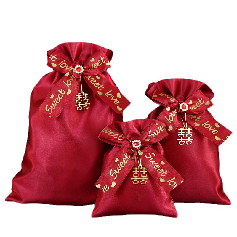 Internet Celebrity New Wedding Candy Bag, Wedding Satchel Candy Bag, Companion Gift Bag, Wedding Candy Box, Wedding Candy Bag
