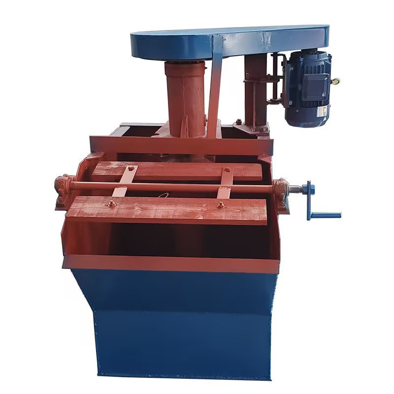 Production-Type Multi-Trough Xjk-3A Precious Metal Dosing Flotation Machine Electric Stirring and Scraping Equipment