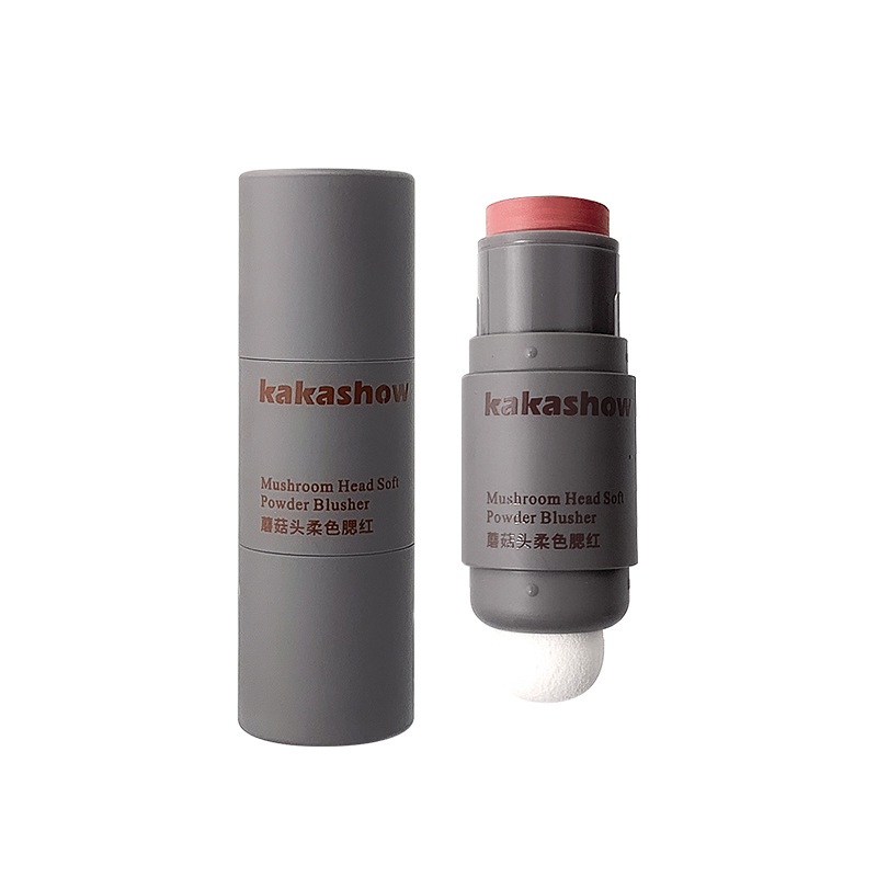 Cross-Border Processing Mushroom Head Soft Color Blush Easy to Color Blush Cream Matte Natural Delicate Concealer for Contouring