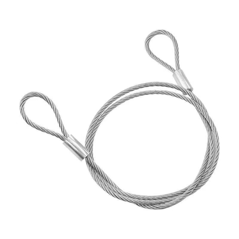 In-Stock Wholesale Stainless Steel Safety Rope Terminal Connectors for Wire Rope Processing, Stage Safety Ropes, and Stage Accessories