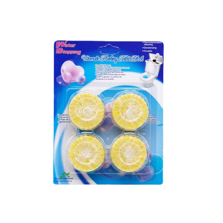 Blue bubble toilet cleaner natural fragrance toilet ball toilet cleaner wholesale