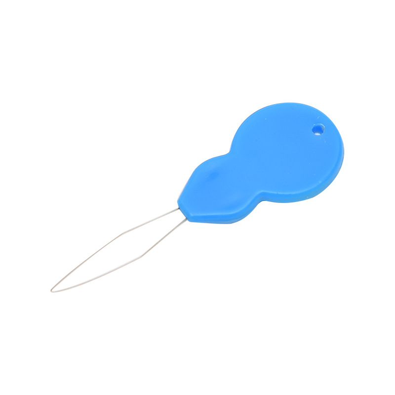 Plastic gourd needle threader wholesale color plastic tail Threader-guide-sewing machine DIY cross stitch