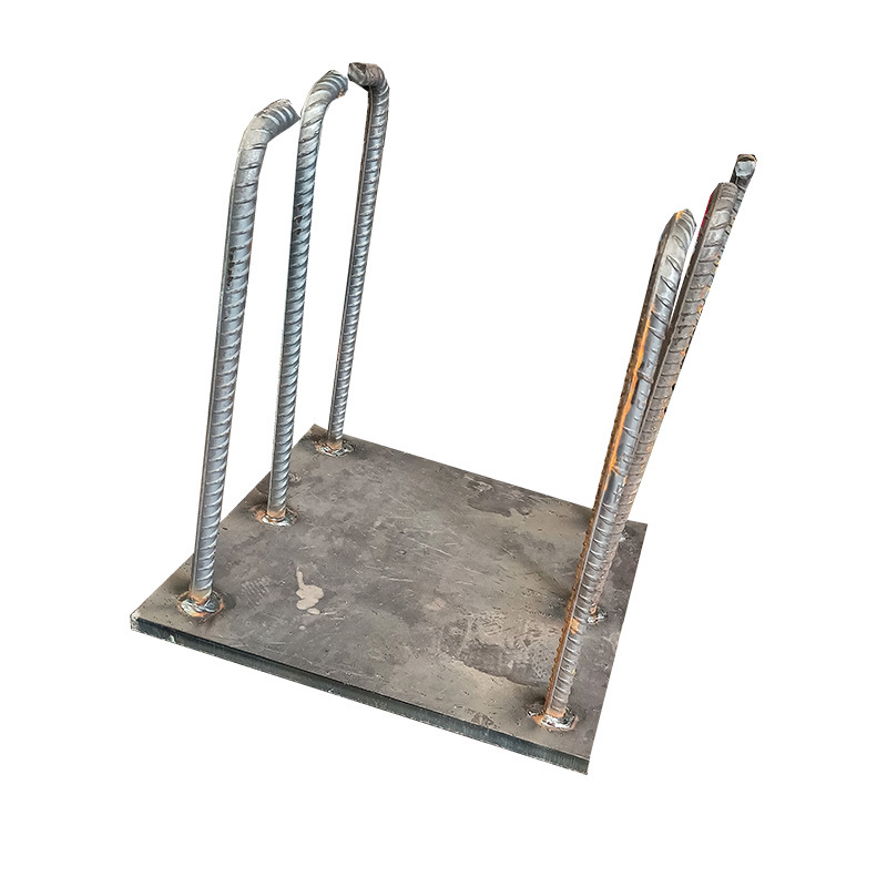 Foshan Manufacturers Process Q235 Embedded Steel Plate Components for Construction, Galvanized Steel Beam Reinforcement, and Welded Embedded Plate Components