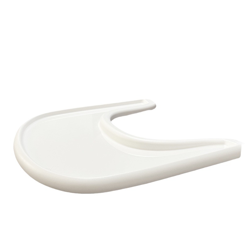 Children's Growth Chair Glossy Dinner Plate Baby's Dining Chair Tray Dinner Plate Mirror Glossy Dinner Bowl High Chair Plate