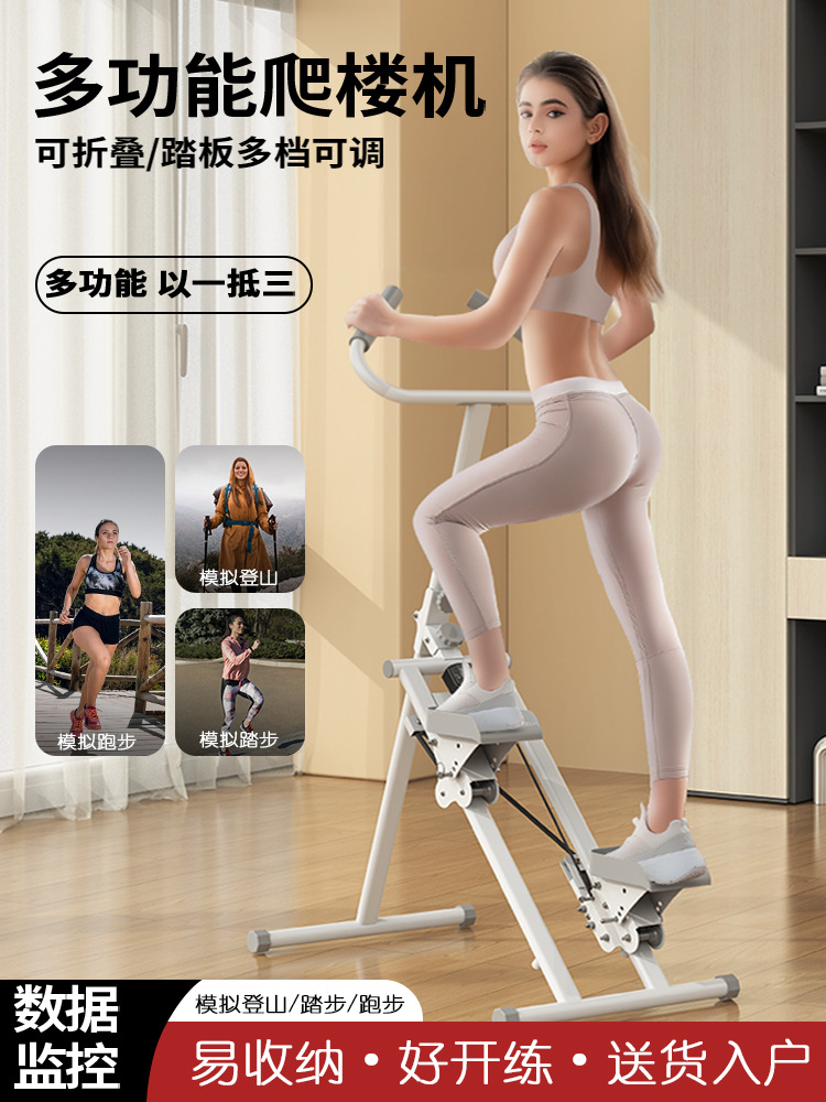 Mountaineering Machine Climbing Machine Fitness Stepper Climbing Machine Staircase Machine Home Sports Fitness Equipment 2024 New Women