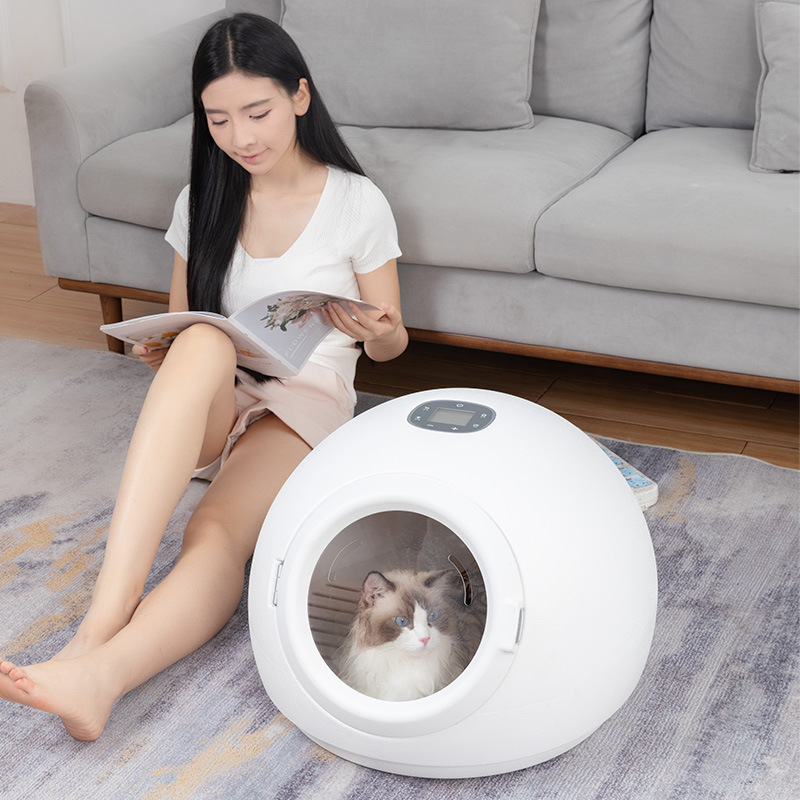 Pet Zhidi Cat Pet Drying Box Dog Bathing Blow Drying Artifact Water Machine Automatic Pet Dryer Household