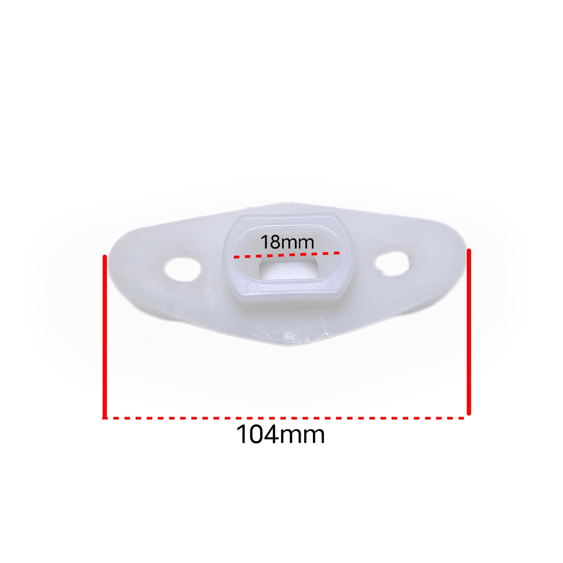 Suitable for Kubota 688, 758, 988 Harvester Accessories 5t051-52450 Guide Body Nylon Parts