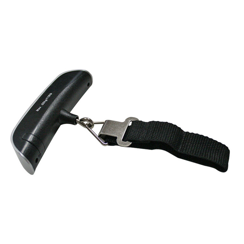Portable T-type stainless steel electronic hand scale Luggage Express luggage electronic hanging scale electronic hanging scale fishing scale
