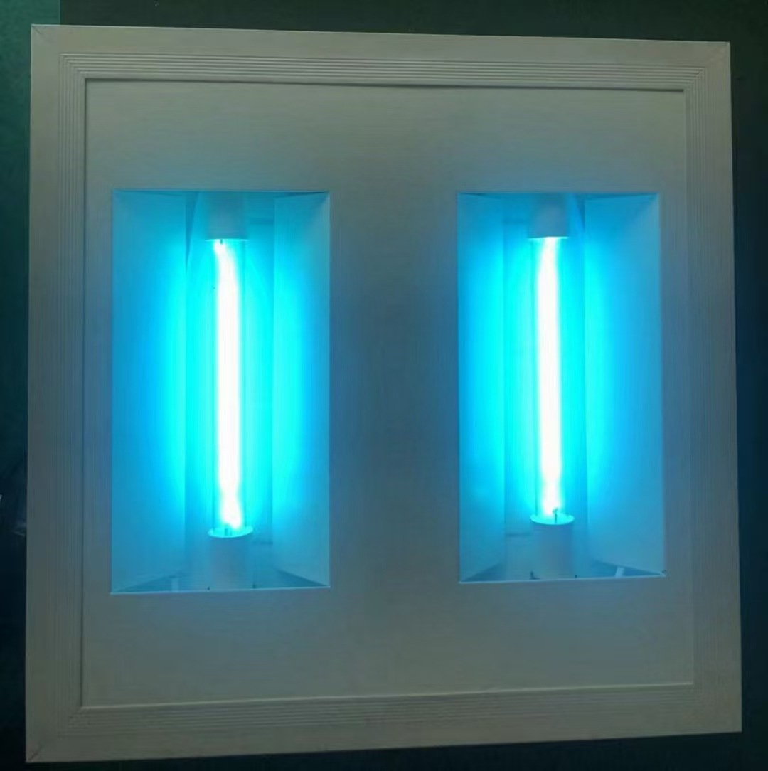 Ultraviolet disinfection lamp embedded germicidal lamp school kindergarten hospital dedicated integrated ceiling ozone lamp