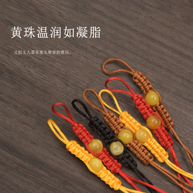 Teapot rope hand-woven teapot rope tied pot tea cup drop-resistant protection rope teapot lid rope tea ceremony accessories