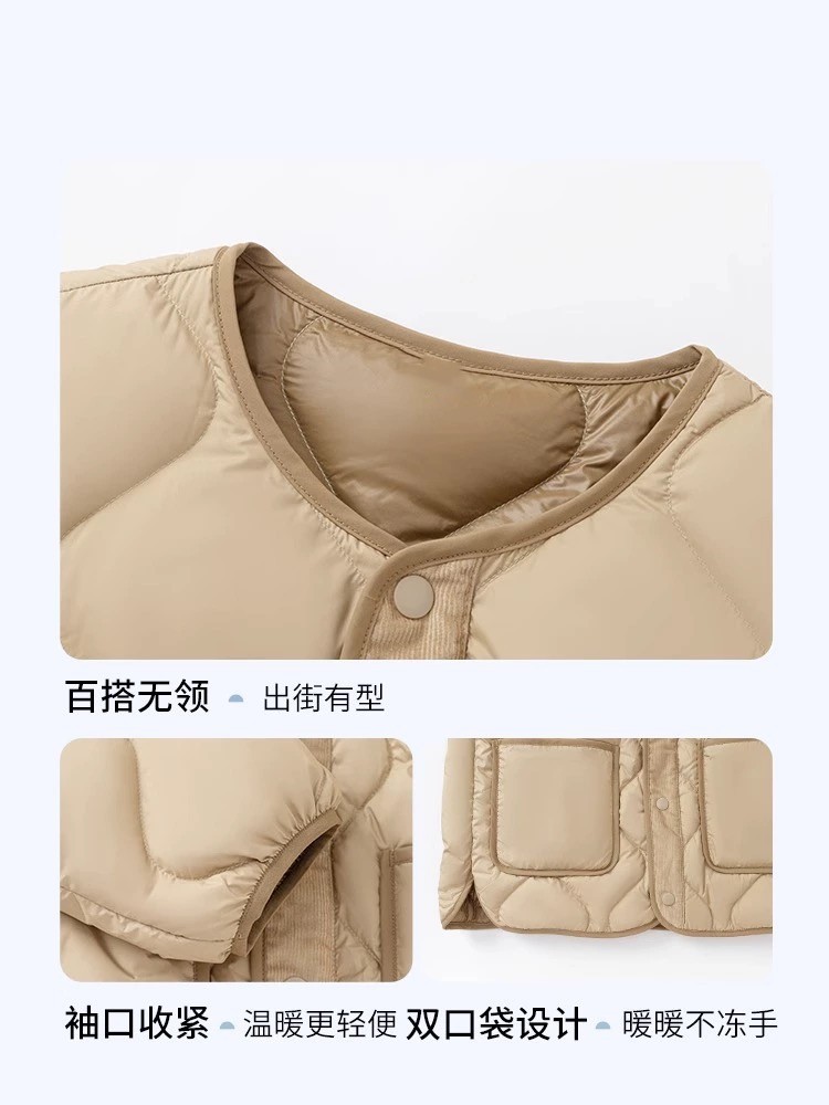 Children's Down Jacket Boys and Girls Winter New Jacket Big Children's Top 2024 Winter New Children's Clothing Baby