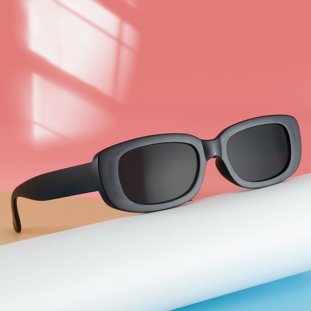 European and American Small Square Frame Children's Sunglasses, Anti-Uv Sunglasses, Fashionable Retro Children's Sunglasses Wholesale