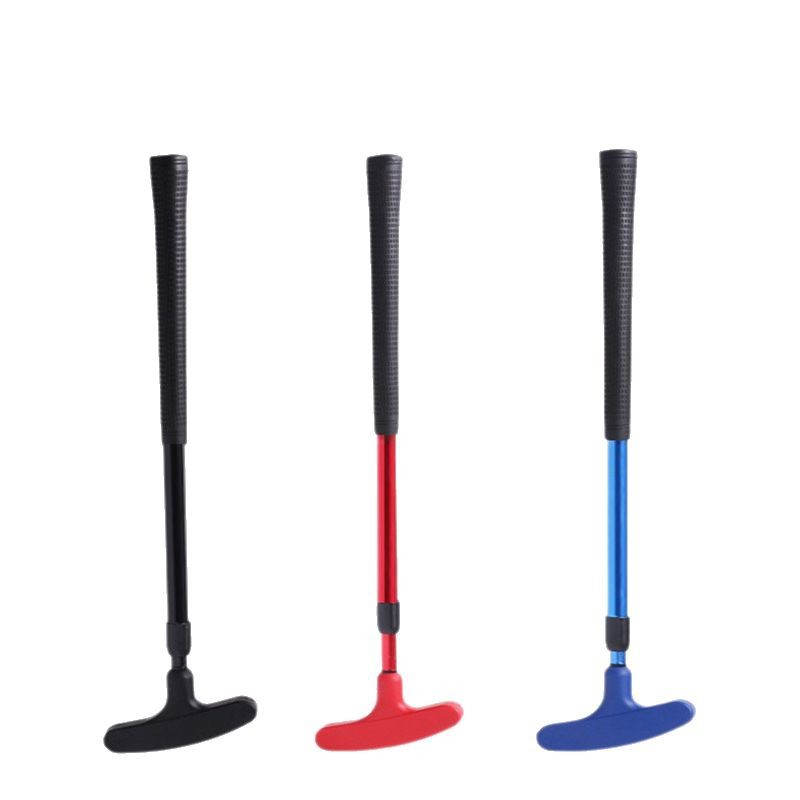 Cross-border hot sale golf youth putter retractable adjustable club adult children double-sided golf putter
