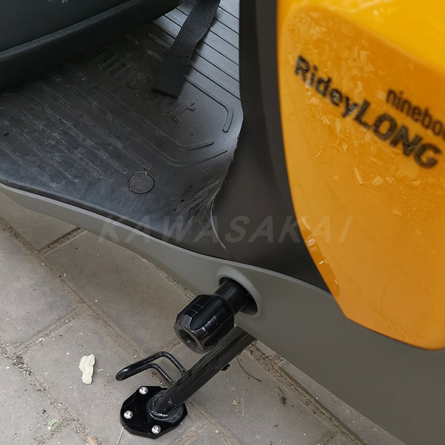 Suitable for Mo Xiaoya, Suitable for No. 9 Electric Vehicle Fzmix/F2Z 110/F90M Modified Side Frame Side Support Foot Support